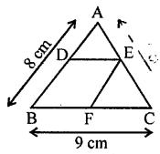 ML Aggarwal Class 9 Solutions for ICSE Maths Chapter 11 Mid Point Theorem Chapter Test img-4