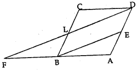 ML Aggarwal Class 9 Solutions for ICSE Maths Chapter 11 Mid Point Theorem Chapter Test img-5