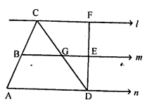 ML Aggarwal Class 9 Solutions for ICSE Maths Chapter 11 Mid Point Theorem Q12.1