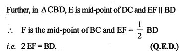 ML Aggarwal Class 9 Solutions for ICSE Maths Chapter 11 Mid Point Theorem Q8.5