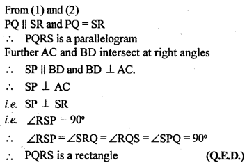 ML Aggarwal Class 9 Solutions for ICSE Maths Chapter 11 Mid Point Theorem ch Q2.2