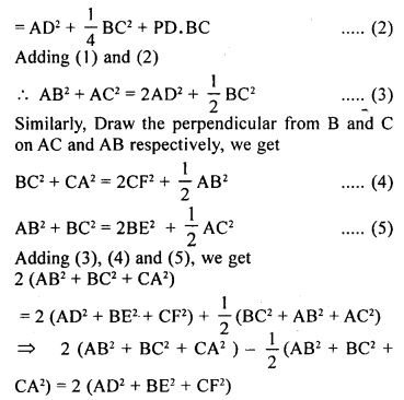 ML Aggarwal Class 9 Solutions for ICSE Maths Chapter 12 Pythagoras Theorem Q22.3