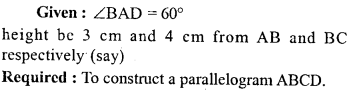 ML Aggarwal Class 9 Solutions for ICSE Maths Chapter 13 Rectilinear Figures 13.2 Q14.1