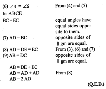 ML Aggarwal Class 9 Solutions for ICSE Maths Chapter 13 Rectilinear Figures Q19.2