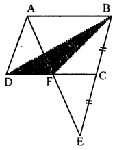 ML Aggarwal Class 9 Solutions for ICSE Maths Chapter 14 Theorems on Area 6.1