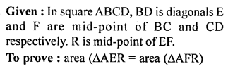 ML Aggarwal Class 9 Solutions for ICSE Maths Chapter 14 Theorems on Area 7.2