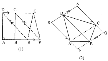 ML Aggarwal Class 9 Solutions for ICSE Maths Chapter 14 Theorems on Area Chapter Test img-1