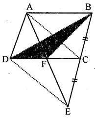 ML Aggarwal Class 9 Solutions for ICSE Maths Chapter 14 Theorems on Area Chapter Test img-11