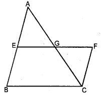 ML Aggarwal Class 9 Solutions for ICSE Maths Chapter 14 Theorems on Area Q16.1