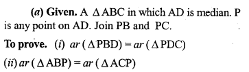 ML Aggarwal Class 9 Solutions for ICSE Maths Chapter 14 Theorems on Area Q3.2