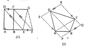 ML Aggarwal Class 9 Solutions for ICSE Maths Chapter 14 Theorems on Area ch Q1.1