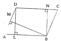 ML Aggarwal Class 9 Solutions for ICSE Maths Chapter 14 Theorems on Area mul Q5.1