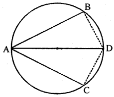 ML Aggarwal Class 9 Solutions for ICSE Maths Chapter 15 Circle Chapter Test img-12