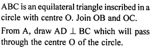 ML Aggarwal Class 9 Solutions for ICSE Maths Chapter 15 Circle Q11.1