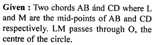 ML Aggarwal Class 9 Solutions for ICSE Maths Chapter 15 Circle Q15.1