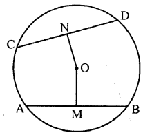 ML Aggarwal Class 9 Solutions for ICSE Maths Chapter 15 Circle Q7.1