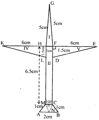 ML Aggarwal Class 9 Solutions for ICSE Maths Chapter 16 Mensuration 16.2 3.2