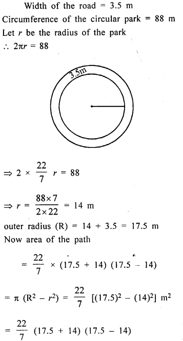 ML Aggarwal Class 9 Solutions for ICSE Maths Chapter 16 Mensuration 16.2 7.1