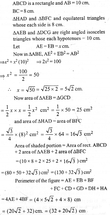 ML Aggarwal Class 9 Solutions for ICSE Maths Chapter 16 Mensuration 16.2 Q42.2