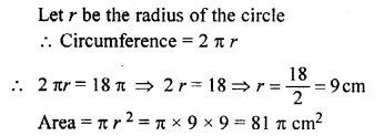 ML Aggarwal Class 9 Solutions for ICSE Maths Chapter 16 Mensuration 16.3 Q2.1