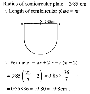 ML Aggarwal Class 9 Solutions for ICSE Maths Chapter 16 Mensuration 16.3 Q3.1