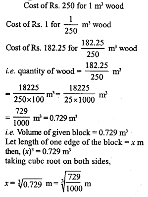 ML Aggarwal Class 9 Solutions for ICSE Maths Chapter 16 Mensuration 16.4 Q13.1