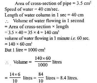 ML Aggarwal Class 9 Solutions for ICSE Maths Chapter 16 Mensuration 16.4 Q25.1