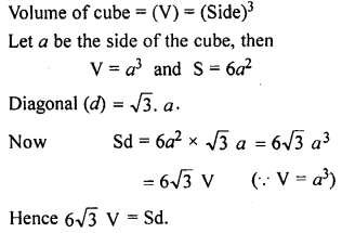 ML Aggarwal Class 9 Solutions for ICSE Maths Chapter 16 Mensuration 20.1