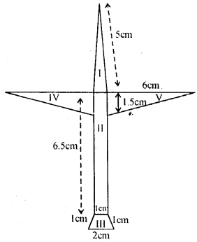 ML Aggarwal Class 9 Solutions for ICSE Maths Chapter 16 Mensuration Chapter Test img-8