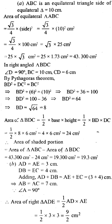 ML Aggarwal Class 9 Solutions for ICSE Maths Chapter 16 Mensuration Q21.3