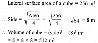 ML Aggarwal Class 9 Solutions for ICSE Maths Chapter 16 Mensuration mul Q21.1