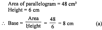 ML Aggarwal Class 9 Solutions for ICSE Maths Chapter 16 Mensuration mul Q3.1