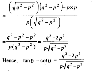 ML Aggarwal Class 9 Solutions for ICSE Maths Chapter 17 Trigonometric Ratios Chapter Test img-16