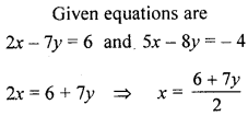 ML Aggarwal Class 9 Solutions for ICSE Maths Chapter 19 Coordinate Geometry 19.3 Q2.1