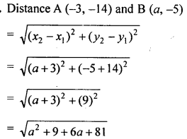 ML Aggarwal Class 9 Solutions for ICSE Maths Chapter 19 Coordinate Geometry 19.4 Q3.1