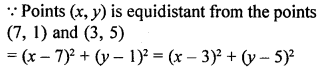 ML Aggarwal Class 9 Solutions for ICSE Maths Chapter 19 Coordinate Geometry 19.4 Q8.1