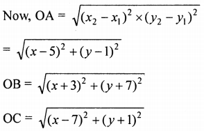 ML Aggarwal Class 9 Solutions for ICSE Maths Chapter 19 Coordinate Geometry Chapter Test img-38