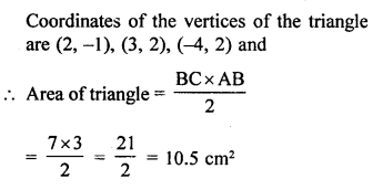 ML Aggarwal Class 9 Solutions for ICSE Maths Chapter 19 Coordinate Geometry ch Q9.3