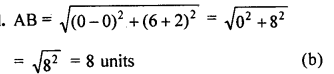 ML Aggarwal Class 9 Solutions for ICSE Maths Chapter 19 Coordinate Geometry mul Q15.1