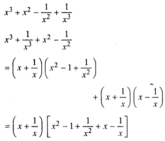 ML Aggarwal Class 9 Solutions for ICSE Maths Chapter 4 Factorisation Chapter Test img-2