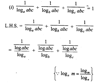 ML Aggarwal Class 9 Solutions for ICSE Maths Chapter 9 Logarithms 9.2 Q29.2