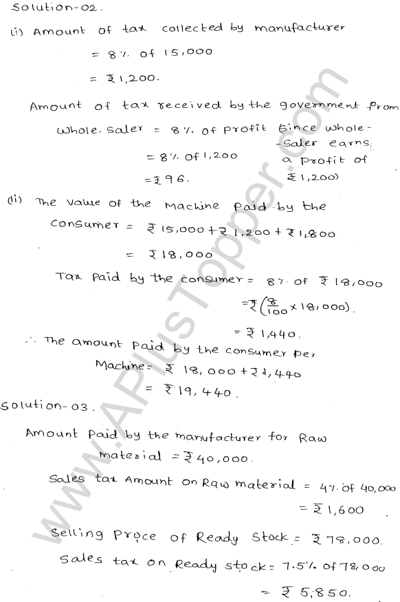 ML-Aggarwal ICSE Solutions for Class 10 Maths Ch 25 Value Added Tax Q1.2