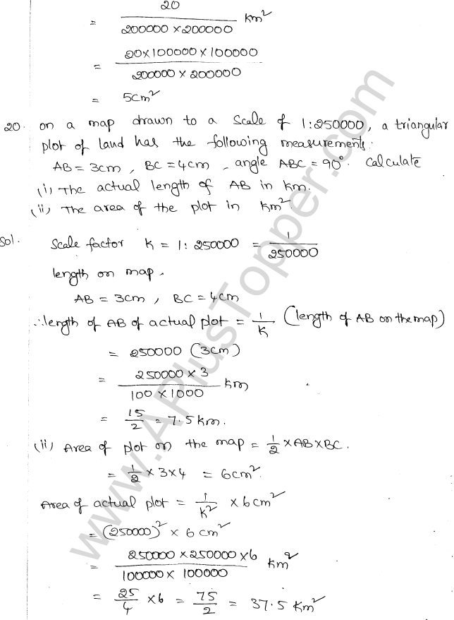 ML Aggarwal ICSE Solutions for Class 10 Maths Chapter 14 Similarity Q1.23