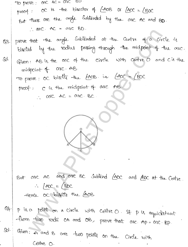 ML Aggarwal ICSE Solutions for Class 10 Maths Chapter 16 Circles Q1.68