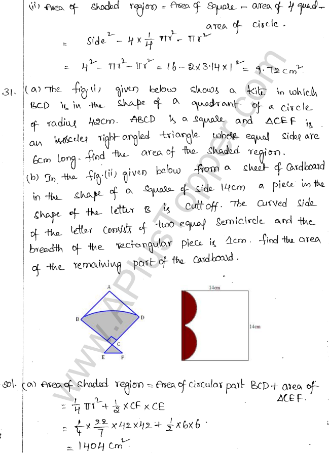 ML Aggarwal ICSE Solutions for Class 10 Maths Chapter 18 Mensuration Q1.24