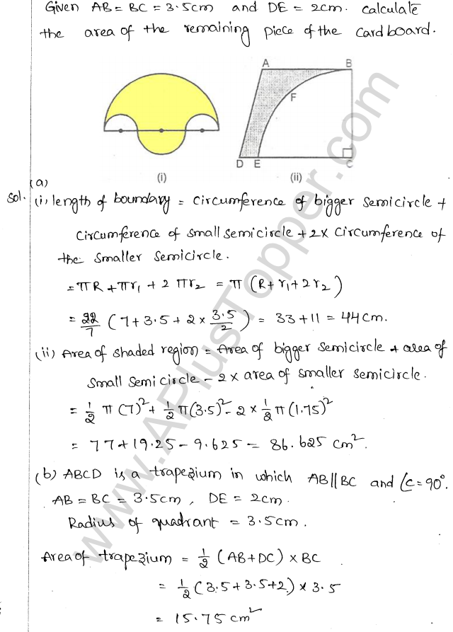 ML Aggarwal ICSE Solutions for Class 10 Maths Chapter 18 Mensuration Q1.26