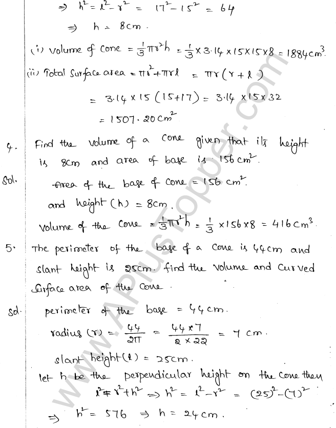 ML Aggarwal ICSE Solutions for Class 10 Maths Chapter 18 Mensuration Q1.44