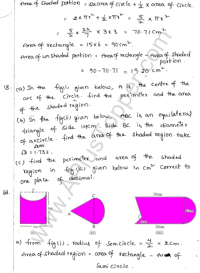 ML Aggarwal ICSE Solutions for Class 10 Maths Chapter 18 Mensuration Q1.9