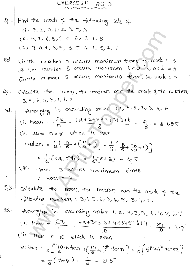 ML Aggarwal ICSE Solutions for Class 10 Maths Chapter 23 Measures of Central Tendency Q1.56