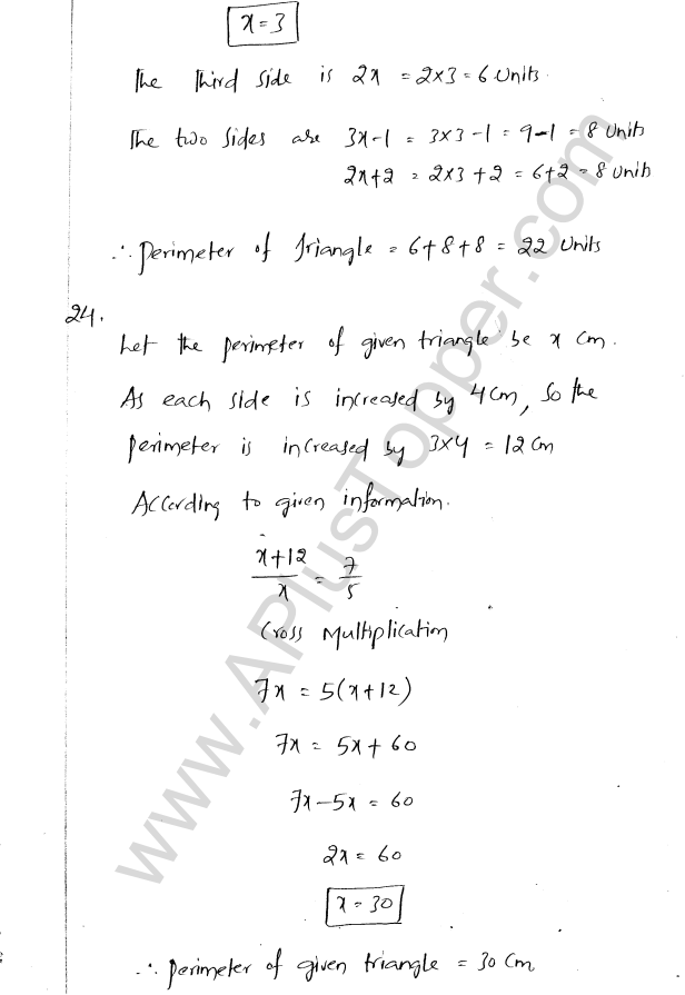 ML Aggarwal ICSE Solutions for Class 8 Maths Chapter 12 Linear Equations and Inqualities In one Variable 26